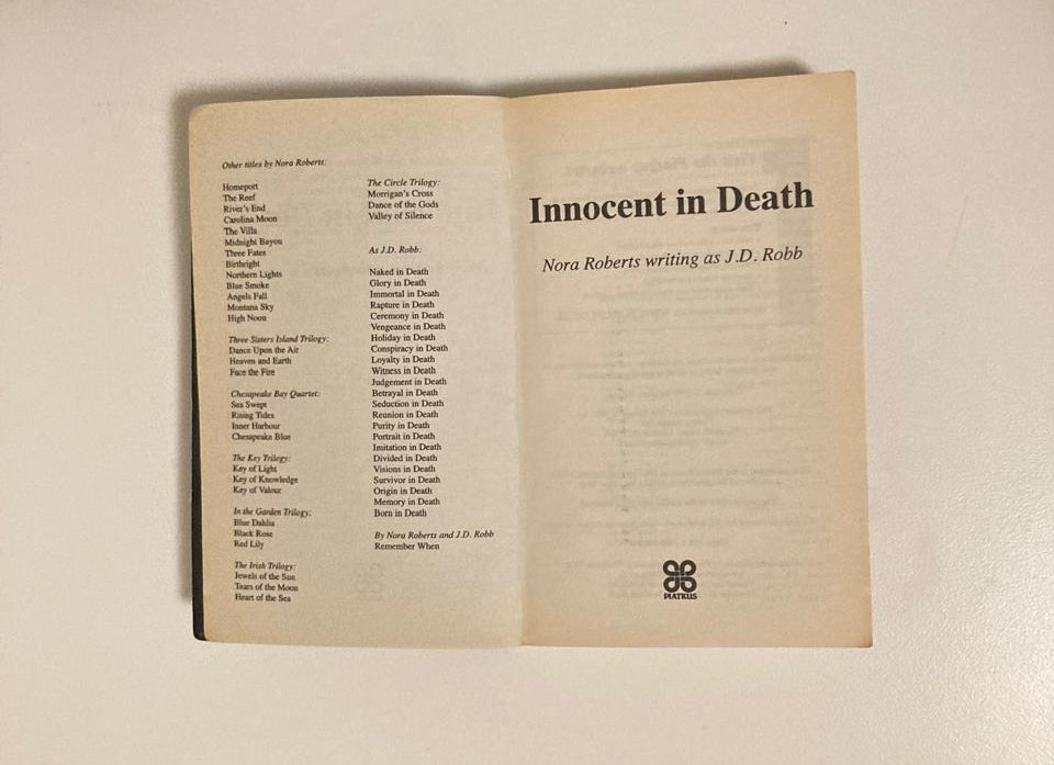 Innocent in death - J.D. Robb (In Death #24)