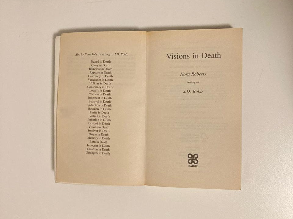 Visions in death - J.D. Robb (In Death #19)