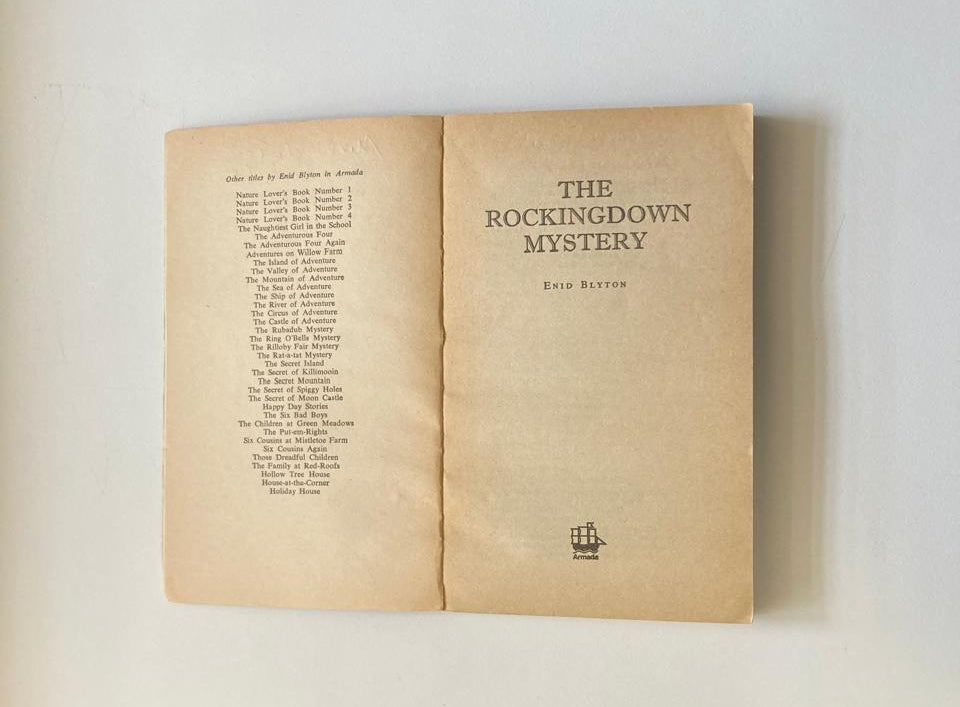 The rockingdown mystery - Enid Blyton (Barney Mysteries #1)