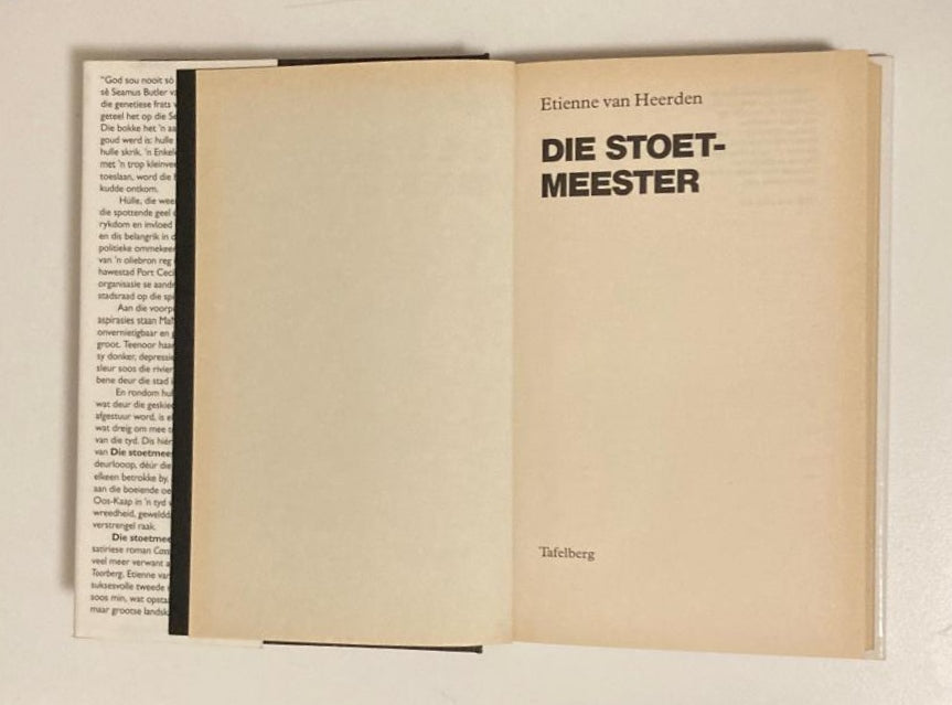 Die stoetmeester - Etienne van Heerden (First edition)