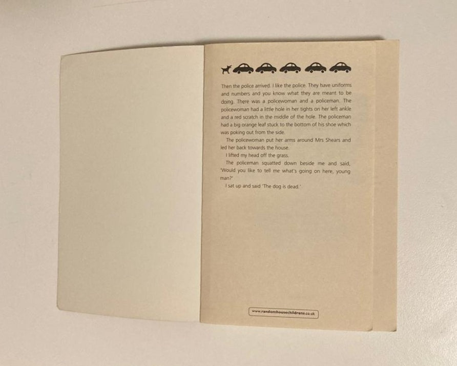 The curious incident of the dog in the night-time - Mark Haddon