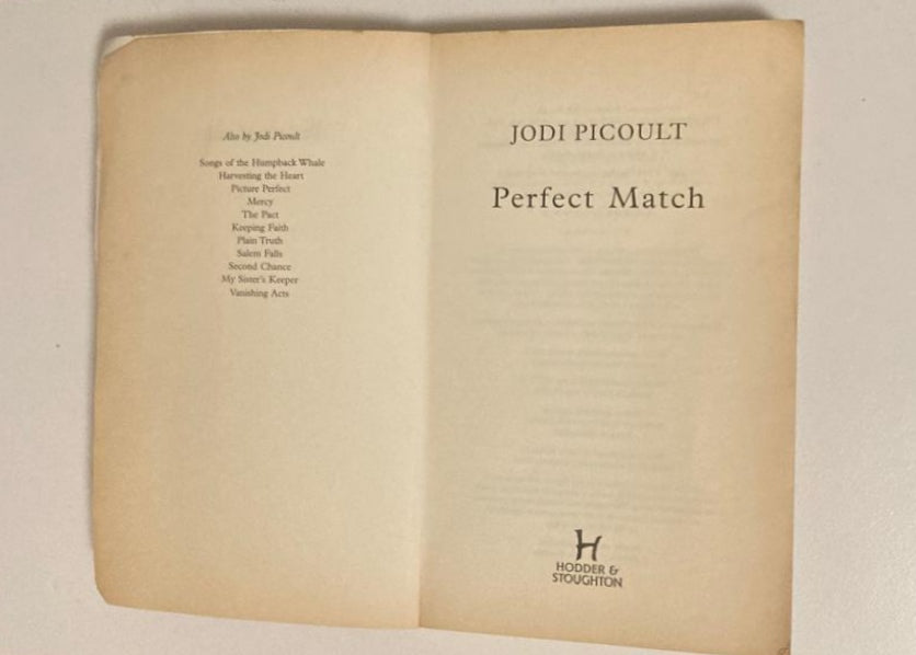 Perfect match - Jodi Picoult