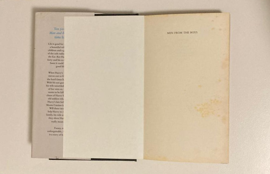 Men from the boys - Tony Parsons (First edition; Harry Silver #3)