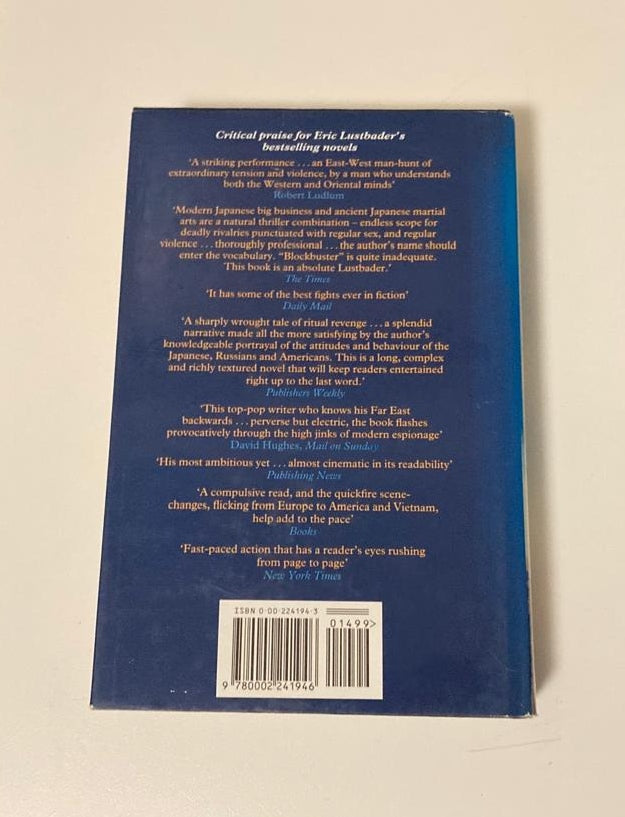 The kaisho - Eric Lustbader (Nicholas Linnear #4; First UK edition)