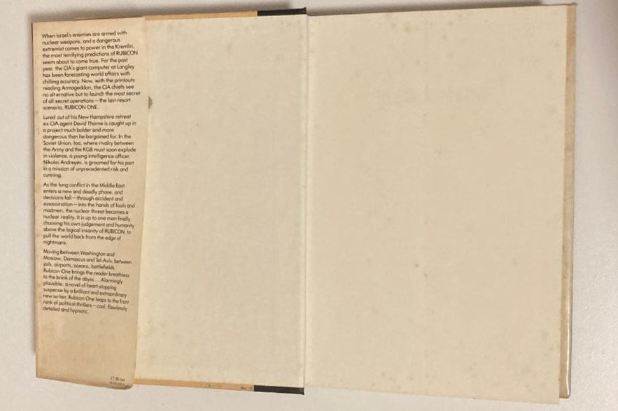 Rubicon one - Dennis Jones (First UK edition)