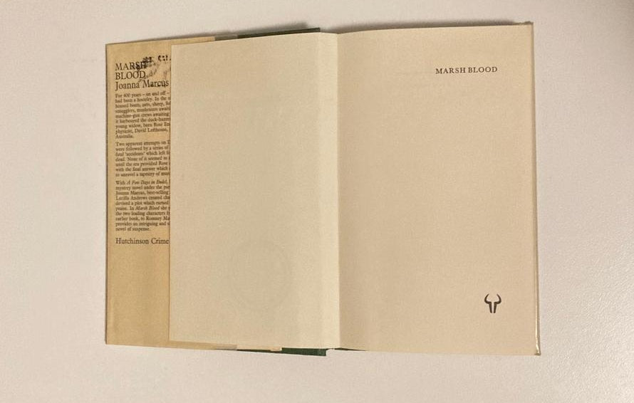Marsh blood - Joanna Marcus (Endel & Lofthouse #2)