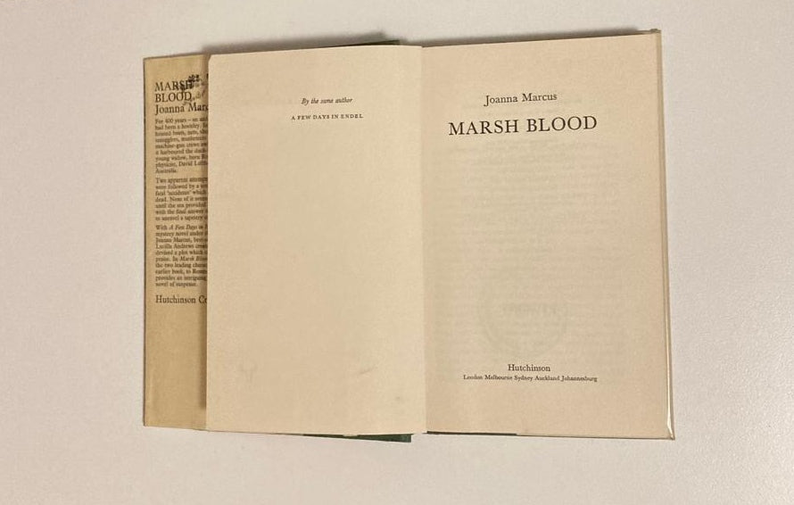 Marsh blood - Joanna Marcus (Endel & Lofthouse #2)