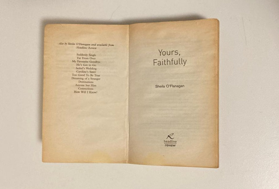 Yours, faithfully - Sheila O'Flanagan