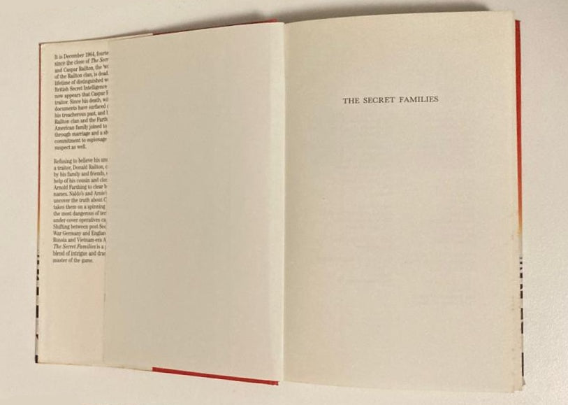 The secret families - John Gardner (Secret Families Trilogy #3)