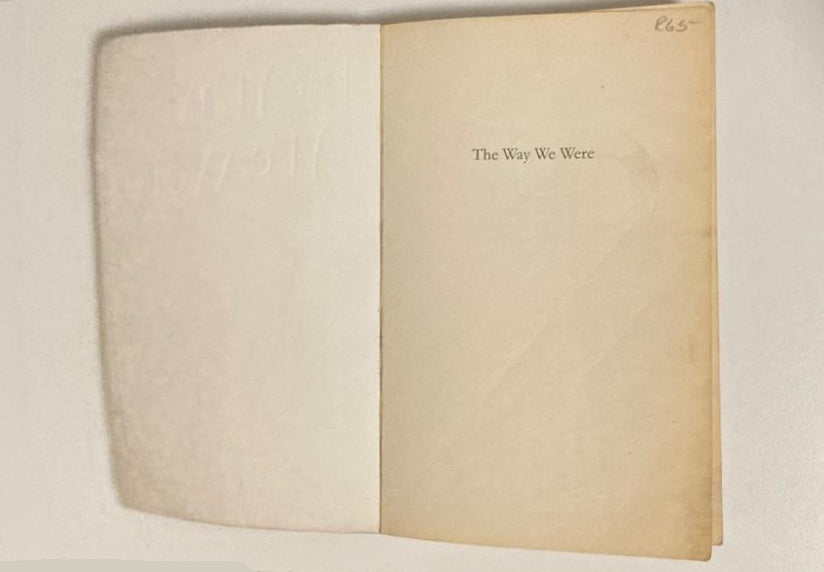 The way we were - Elizabeth Noble