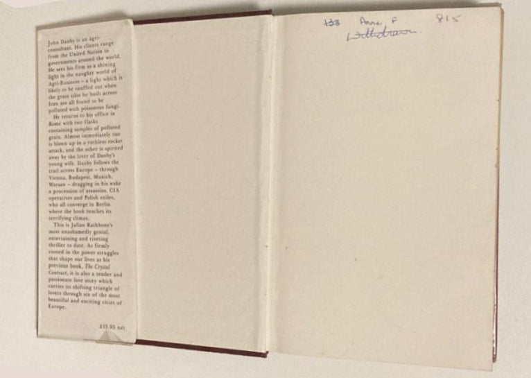 The Pandora option - Julian Rathbone (First edition)