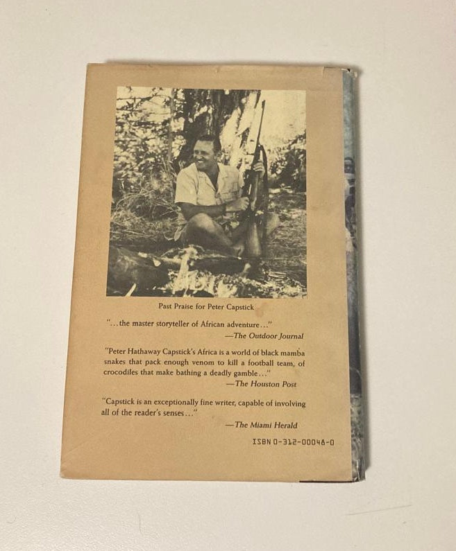 The last ivory hunter: The saga of Wally Johnson - Peter Hathaway Capstick (First edition)
