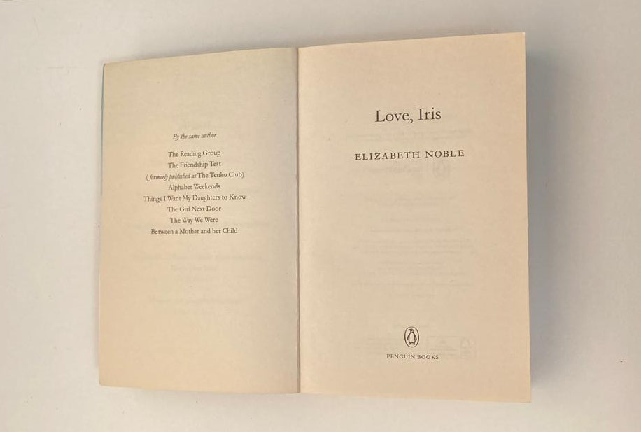 Love, Iris - Elizabeth Noble