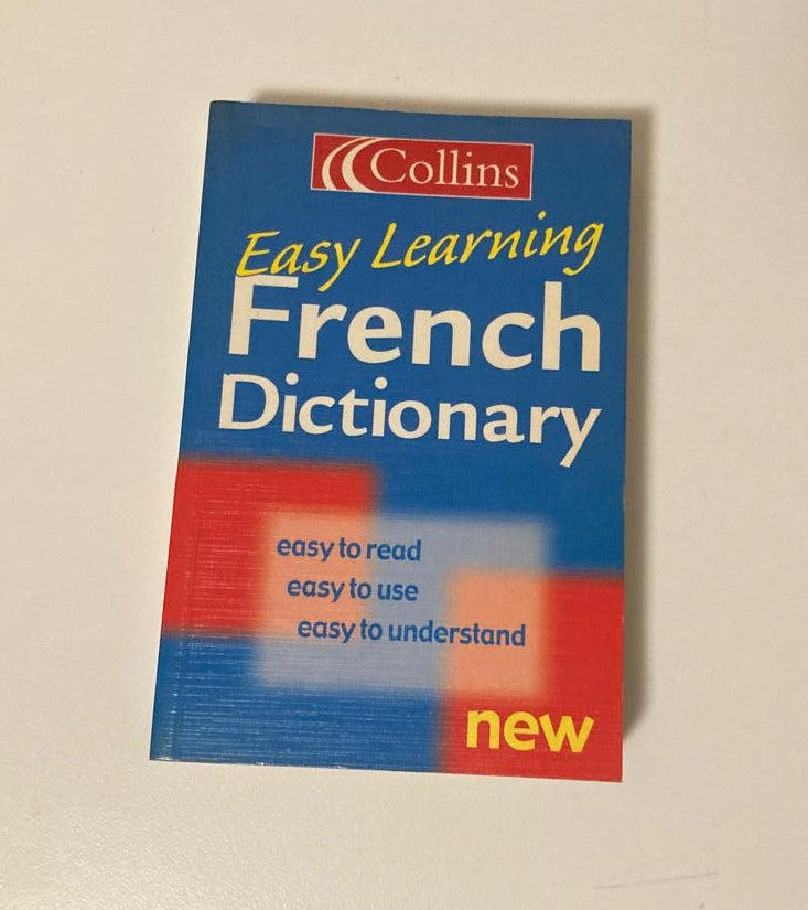 Easy learning French dictionary - Collins