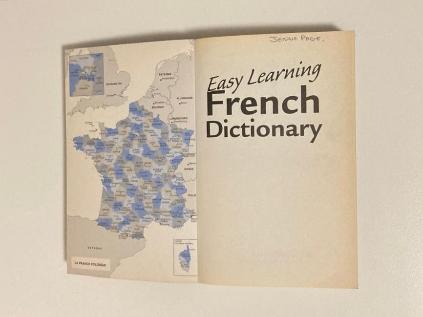 Easy learning French dictionary - Collins
