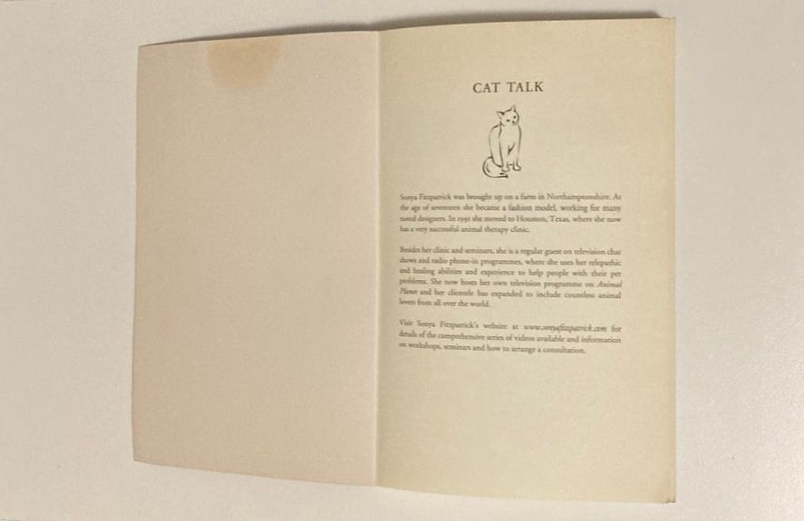 Cat talk: The secrets of communicating with your cat - Sonya Fitzpatrick
