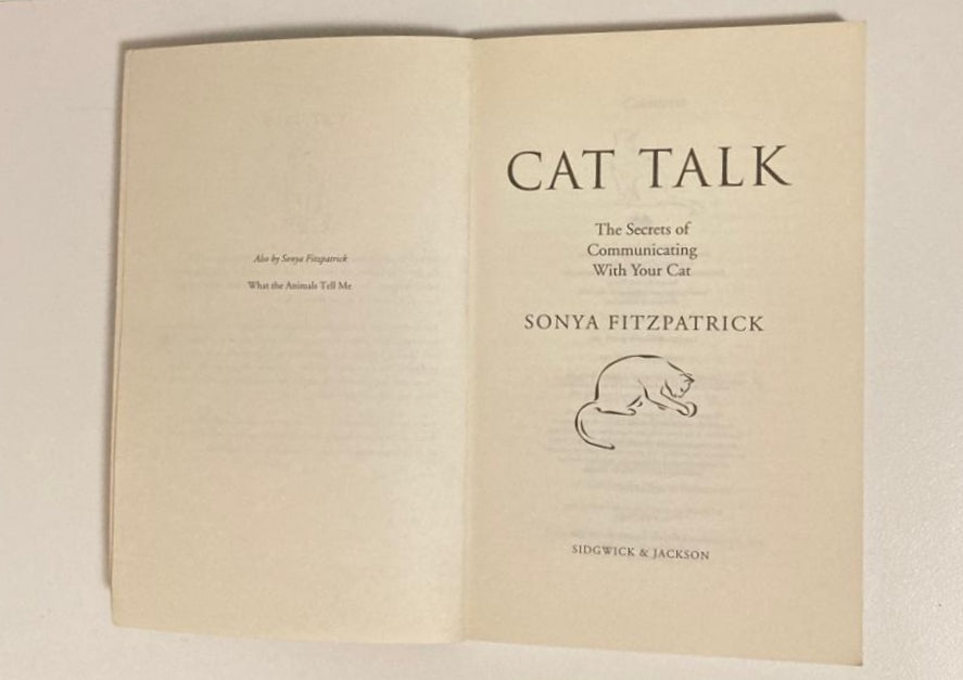 Cat talk: The secrets of communicating with your cat - Sonya Fitzpatrick