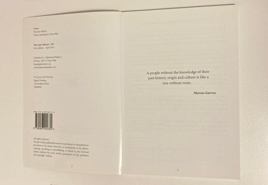 The Cape Odyssey 101 - Gabriel and Nikolai Athiros (First edition)