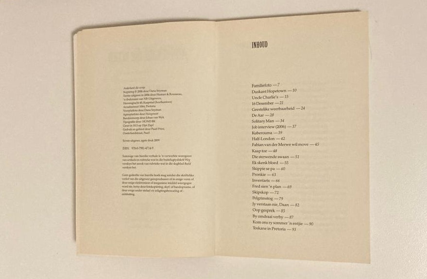 Anderkant die scrap - Dana Snyman