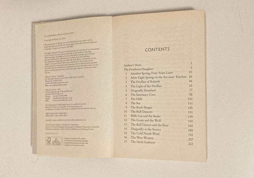 Dragonfly song - Wendy Orr (Minoan Wings #1)