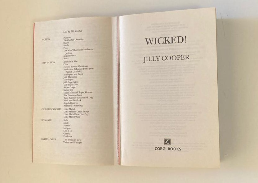 Wicked - Jilly Cooper (Rutshire Chronicles #8)