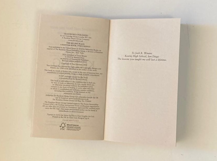 The killing place - Tess Gerritsen (Rizzoli & Isles #8)