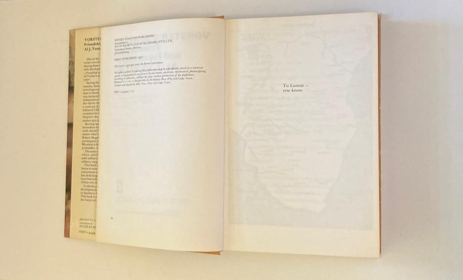 Vorster's Africa: Friendship and frustration - Al J. Venter (First edition)