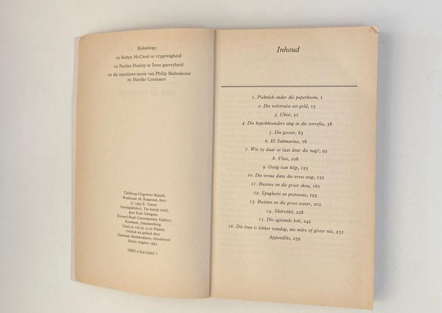Foxtrot van die vleiseters - Eben Venter (First edition)