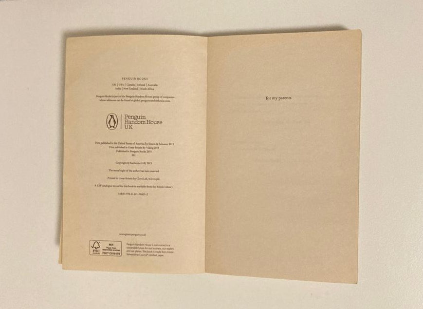 The violet hour - Katherine Hill