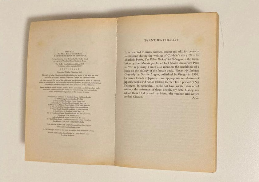 This is all: The pillow book of Cordelia Kenn - Aiden Chambers (The Dance Sequence #6)