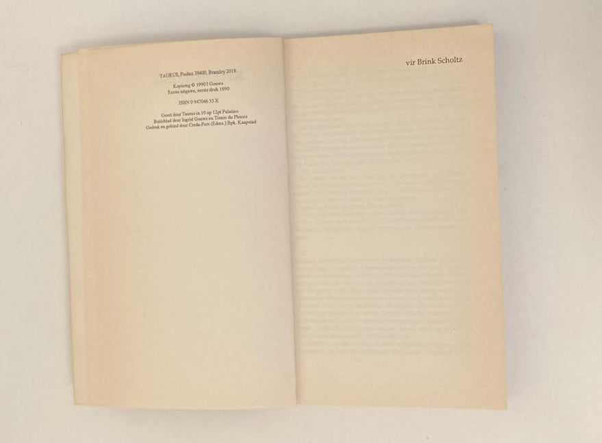 Belemmering - Lettie Viljoen (First edition)