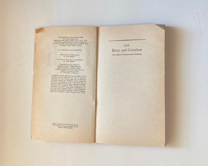 The Pooh perplex - Frederick C. Crews