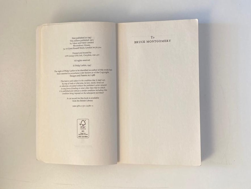 A girl in winter - Philip Larkin