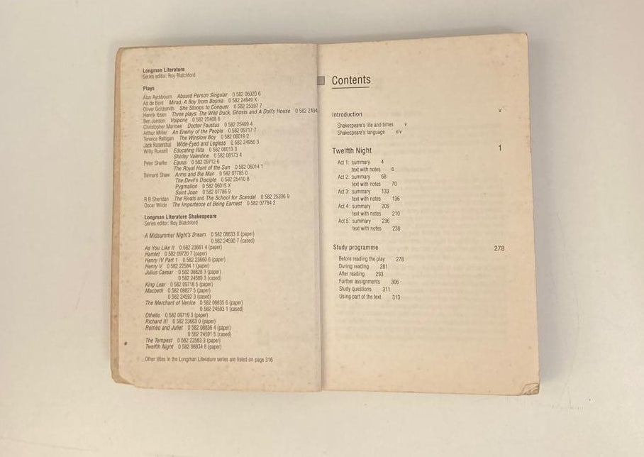 Twelfth night - William Shakespeare