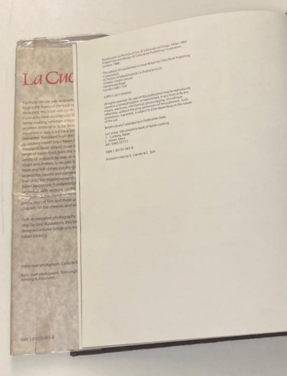 La cucina: The complete book of Italian cooking - Myra Street