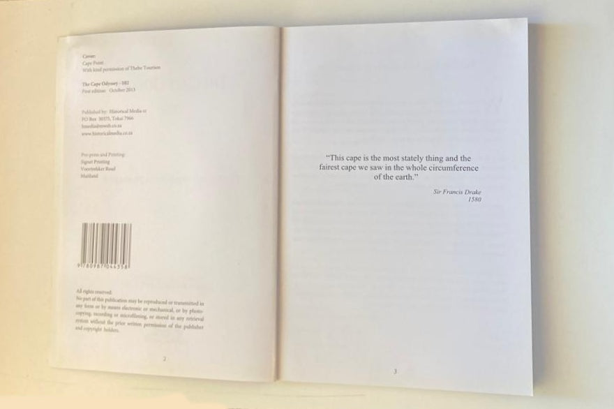 The Cape Odyssey 102: Featuring the South Peninsula - Compiled and edited by Gabriel Athiros and Joshua Kahle (First edition)