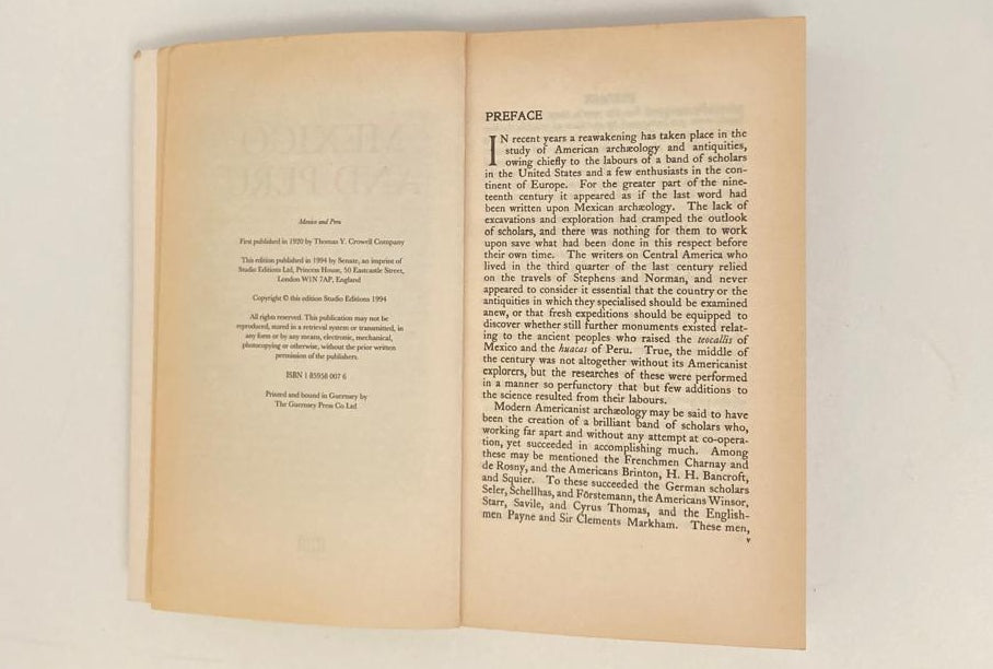 Mexico and Peru: Myths and legends - Lewis Spence