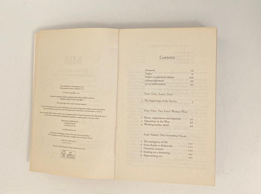 M16: The history of the secret intelligence service (1909 - 1949) - Keith Jeffery