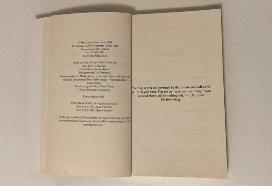 Steinhoff en die Stellenbosse boys - James-Brent Styan (First edition)