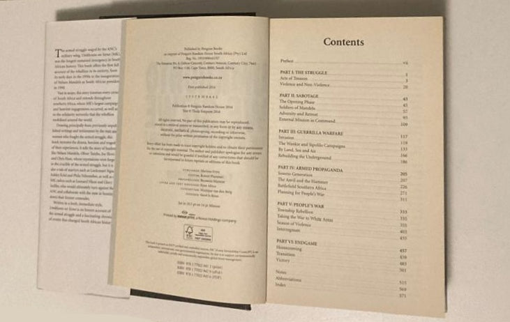 Umkhonto we sizwe: The ANC's armed struggle - Thula Simpson (First edition)