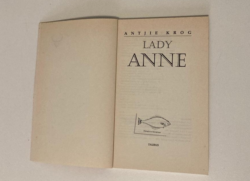 Lady Anne - Antjie Krog (First edition)