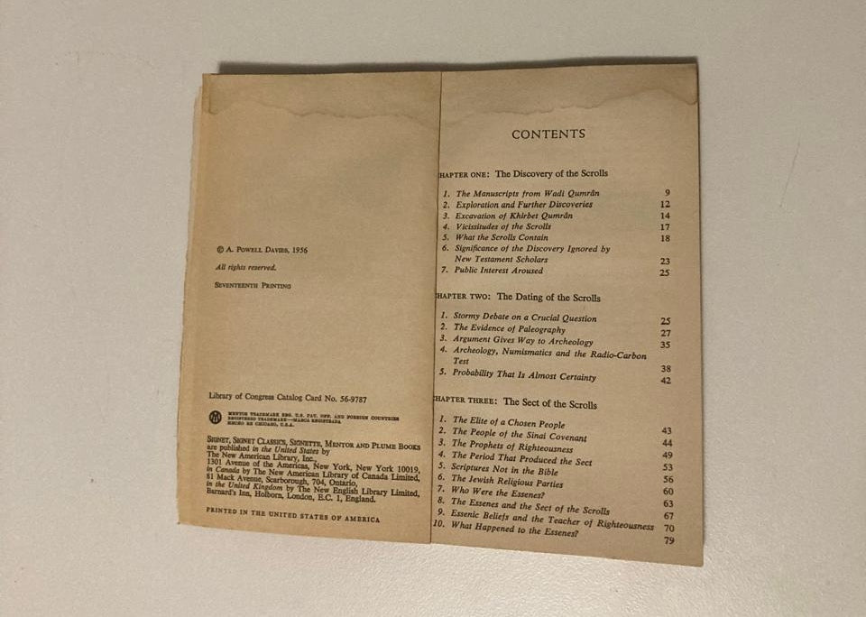 The meaning of the dead sea scrolls - A. Powell Davies
