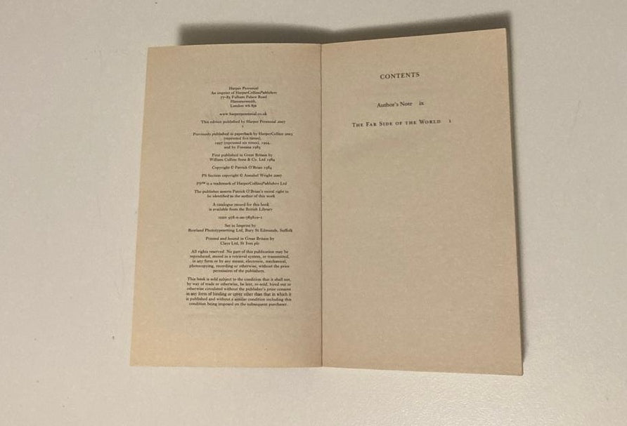 The far side of the world - Patrick O'Brian (Aubrey & Maturin #10)