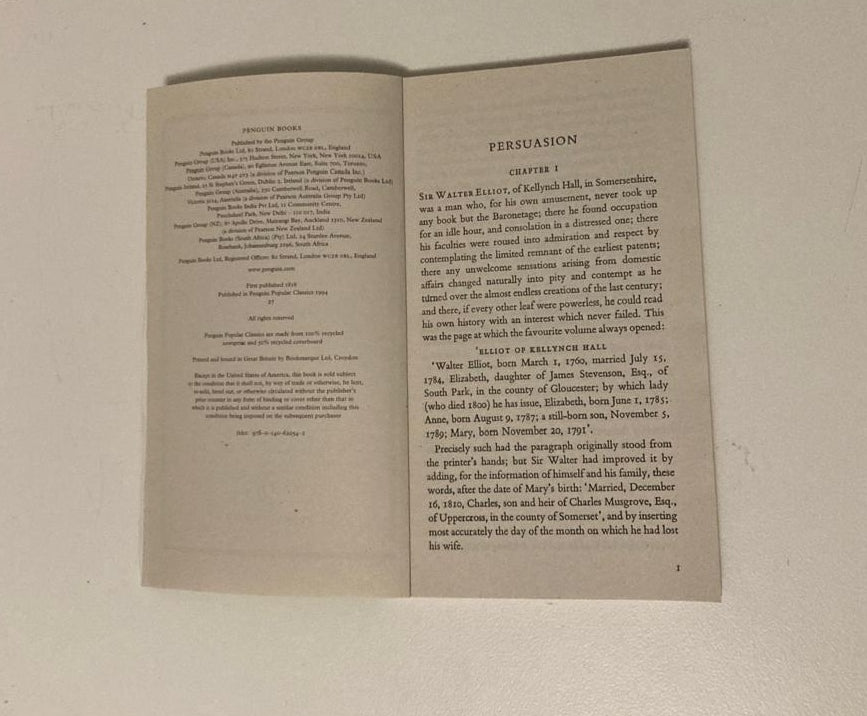 Persuasion - Jane Austen