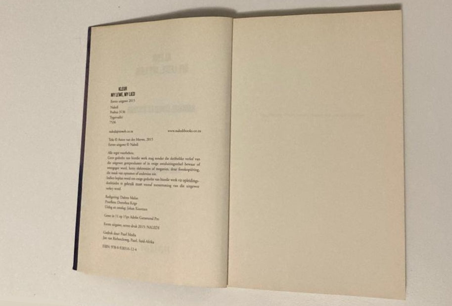 Kleur: My lewe, my lied - Randall Wicomb (First edition)