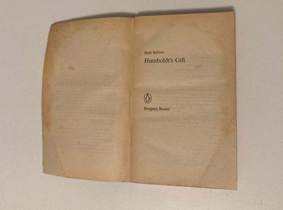 Humboldt's gift - Saul Bellow
