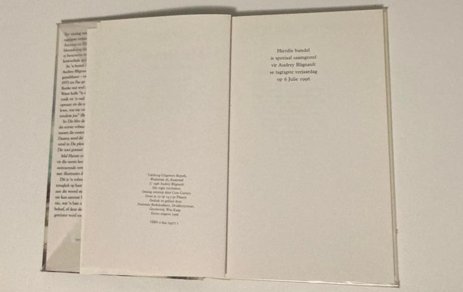 Mal Hansie en ander verhale - Audrey Blignaut (First edition)