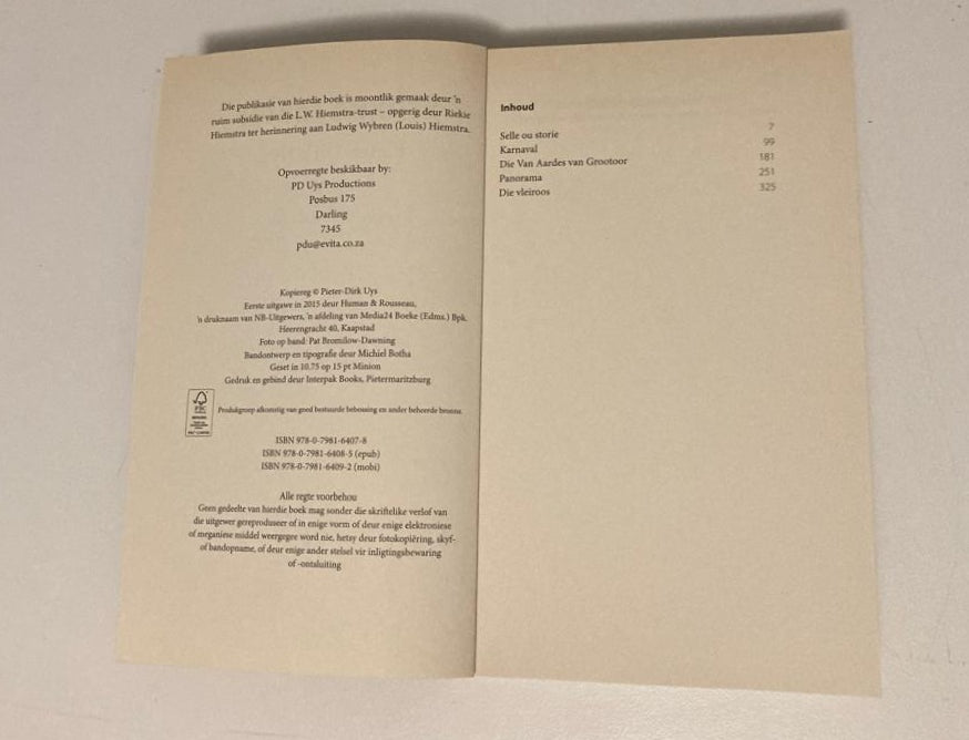Stukke teater - Pieter-Dirk Uys (First edition)