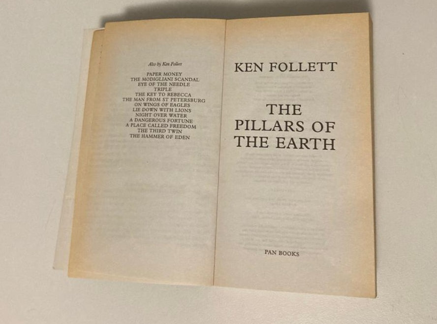 The pillars of the earth - Ken Follett (Kingsbridge #1)
