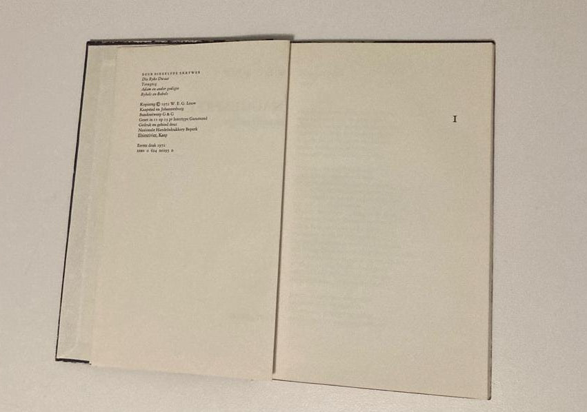 Naggesprek - W.E.G. Louw (First edition)